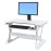 ajustable WorkFit T Estación de trabajo para escritorio de pie o sentado (blanco) 