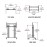 soporte de piso 1 soporte de piso Pedestal para pantallas grandes 98 pulgadas de PISO metalico