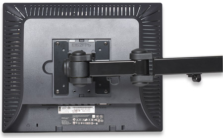 Montaje de monitor en soporte para 4 monitores
