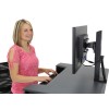 imagen de WorkFit-T, sentado y de pie de estación de trabajo de escritorio (negro) WorkFit-T, sentado y de pie de estación de trabajo de escritorio (negro)