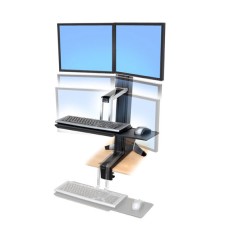 WorkFit-S, Dual Sit-Stand Workstation