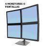 Ergotron 33-324-200 Soporte 4 pantallas PC Ds100