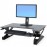  WorkFit-T, sentado y de pie de estación de trabajo de escritorio (negro)