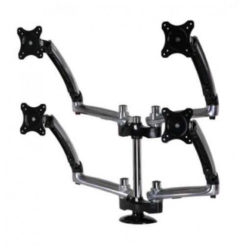 Soporte para 4 monitores de hasta 24 tamaño de pantalla 2x2 precio base para cuatro pantallas costo
